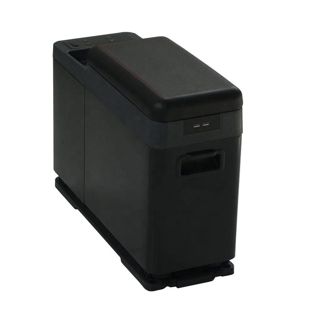 7.1L CF8 Alpicool Armrest Refrigerator Mini Compressor Small Portable Fridge Freezer Combo with Wireless Charger for Car Armrest