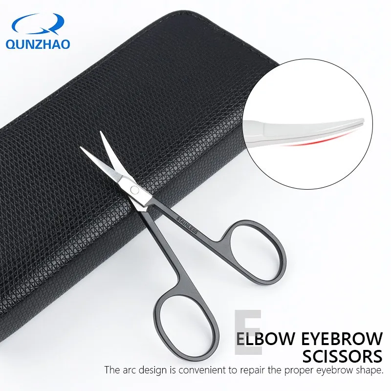 5pcs/set Men Eye brow Grooming Set Eyebrow Trimmer Drawing Stencils Tweezers Comb Pencil Eyebrow Trimming Suit Make Up Tool Kit