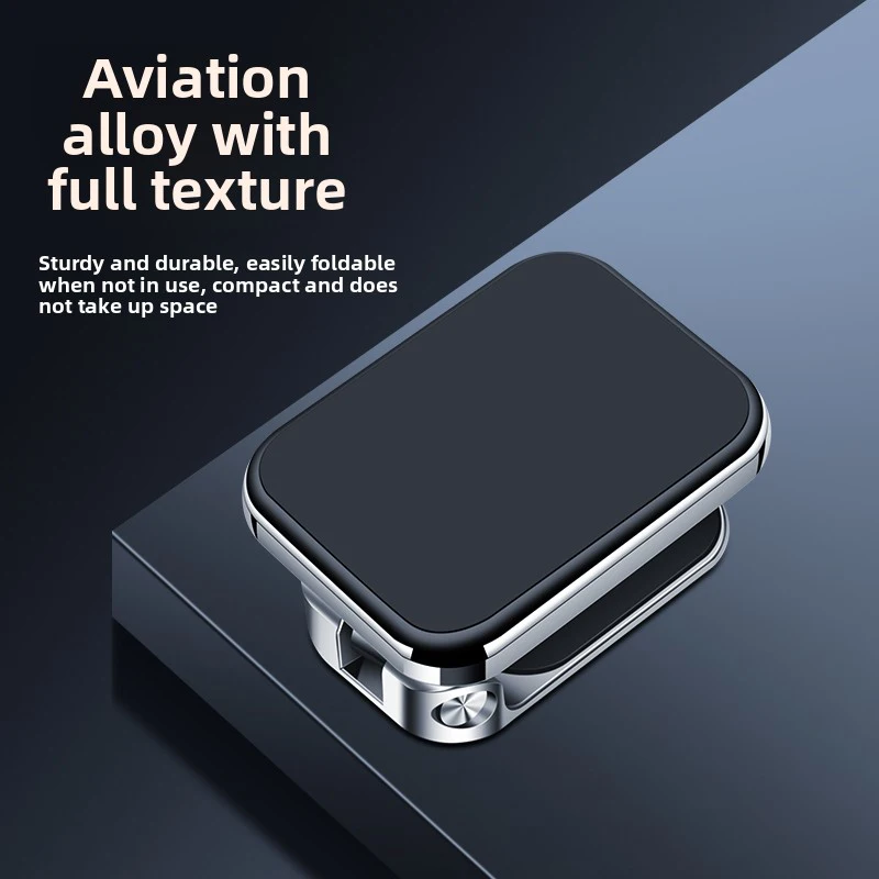 흡입 컵 차량용 휴대폰 홀더, 강력한 자석, 접이식 공기 배출구, 계기판, 내비게이션 지지 브래킷, 접착제