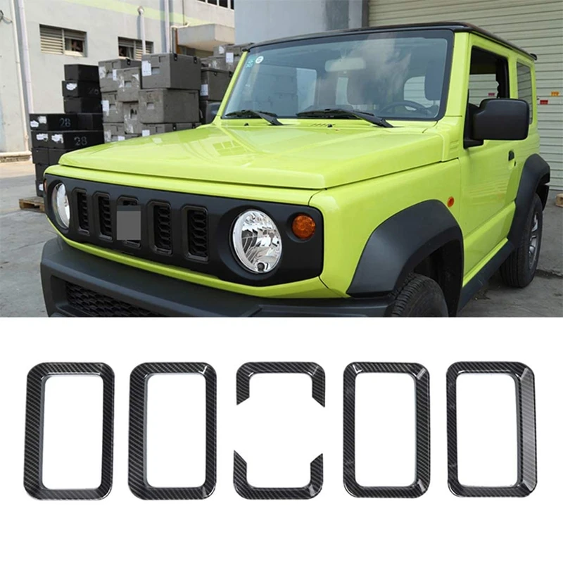 

Декоративные наклейки на переднюю решетку автомобиля Suzuki Jimny JB74 2019 2020