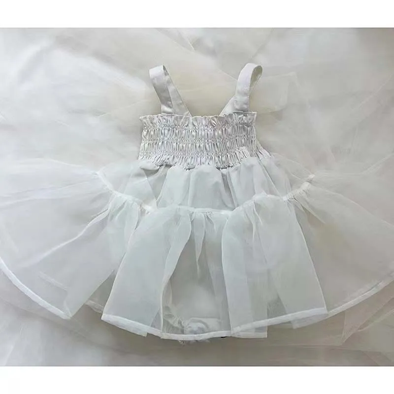 Summer Girls' Princess Dresses 2023 Korea Toddler GIrls' Slip Dress Skirt Sleevless Princess Skirt Birthday Dresses For Girls