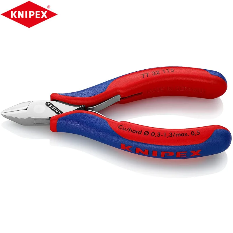 

KNIPEX 77 32 115 Antistatic Precision Electronic Diagonal Pliers Low Friction Double Spring Fine Workmanship And Durability