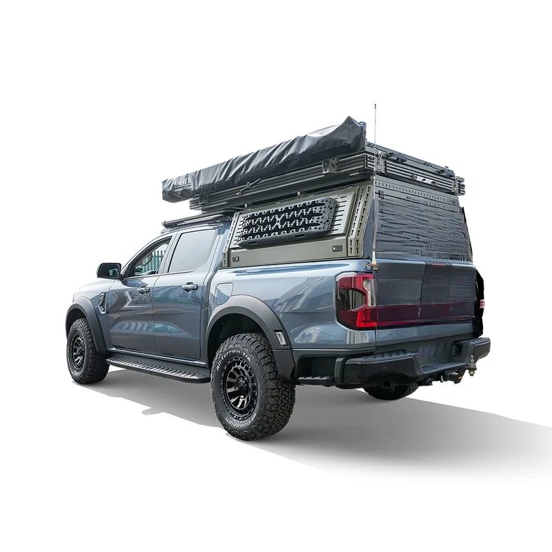 High Quality Conquer Falcon Multifunctional Waterproof Aluminum Alloy Hardtop Pickup Canopy Fit For Ranger