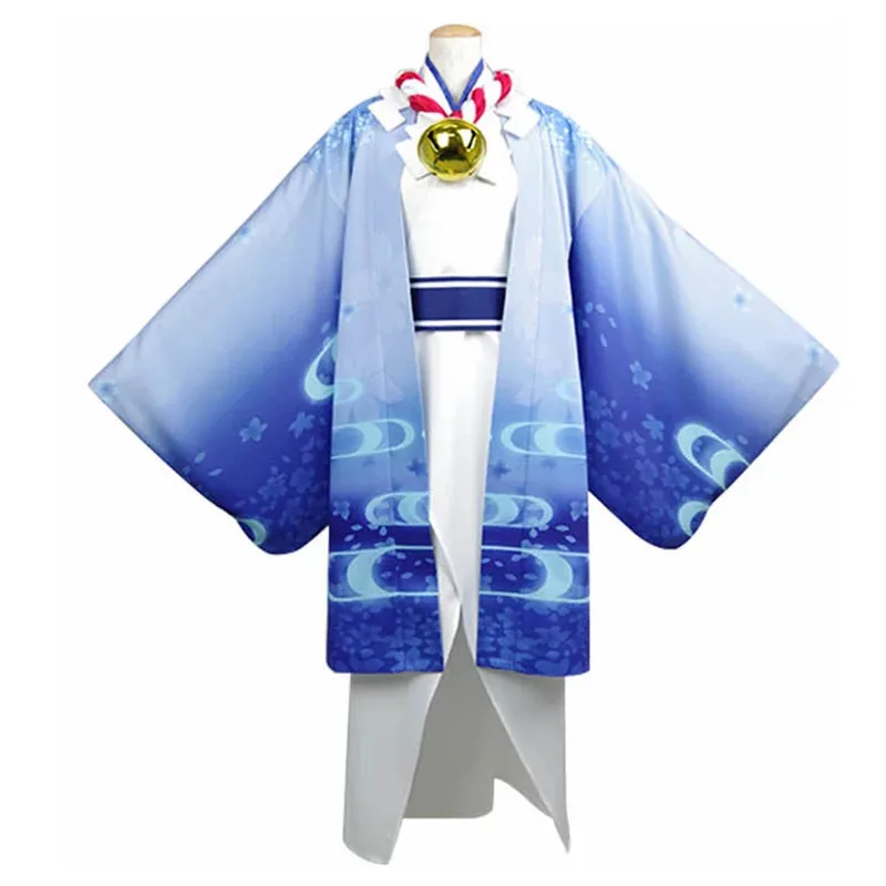 Унисекс аниме Cos Kokkuri-san костюмы для косплея Хэллоуин униформа костюмы нестандартного размера Унисекс аниме Cos Kokkuri-san костюмы для косплея Хэллоуин униформа костюмы нестандартного размера