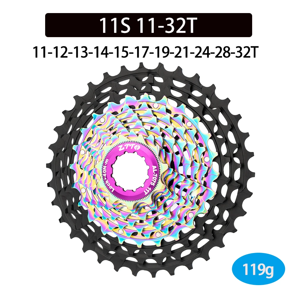 ZTTO 11/12 スピード超軽量ロードバイクカセット 11s 12s 11-28/30/32