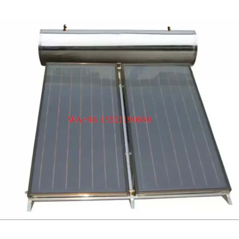 WMWMNU 200L Flat Plate Integrated Pressure Solar Water Heater for Home and Commercial Use Solar Collector