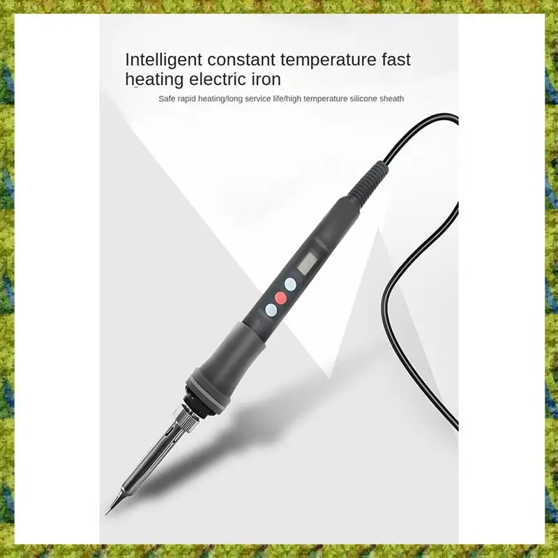 UISN US Plug 90W Soldering Iron Protable Digital Temp Adjustment Intelligent Sleep Heating Electronic Welding Tools Kit
