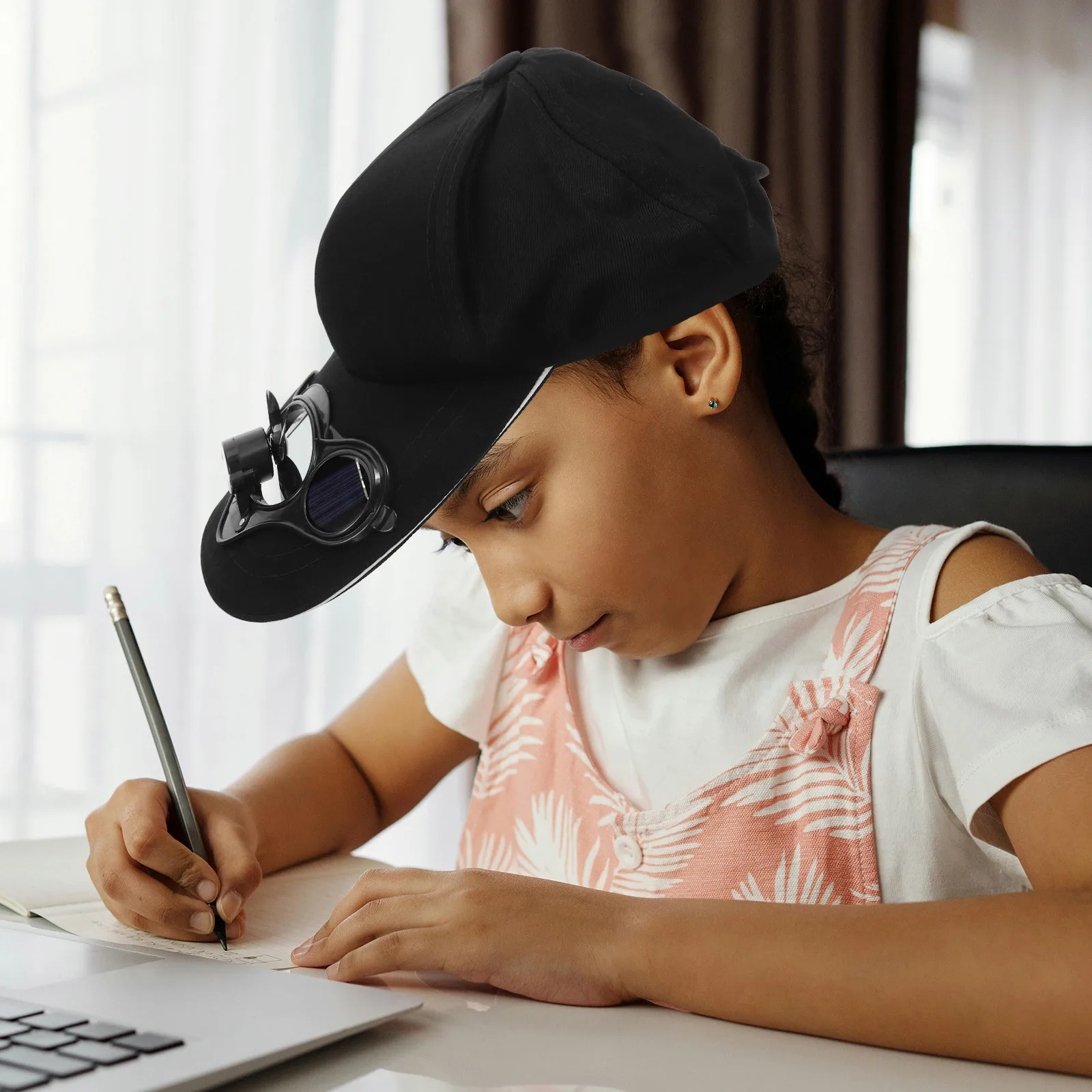 

Solar Powered Fan Baseball Cap Lightweight Breathable Outdoor Sports Hat Running Hiking Fishing Hat