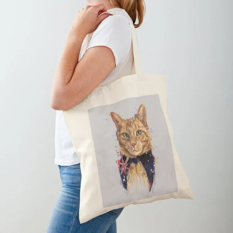 

Project Caturday - Ambassacat Frisky LeRouge Tote Bag eco pack tote bag custom custom fabric bag shopping