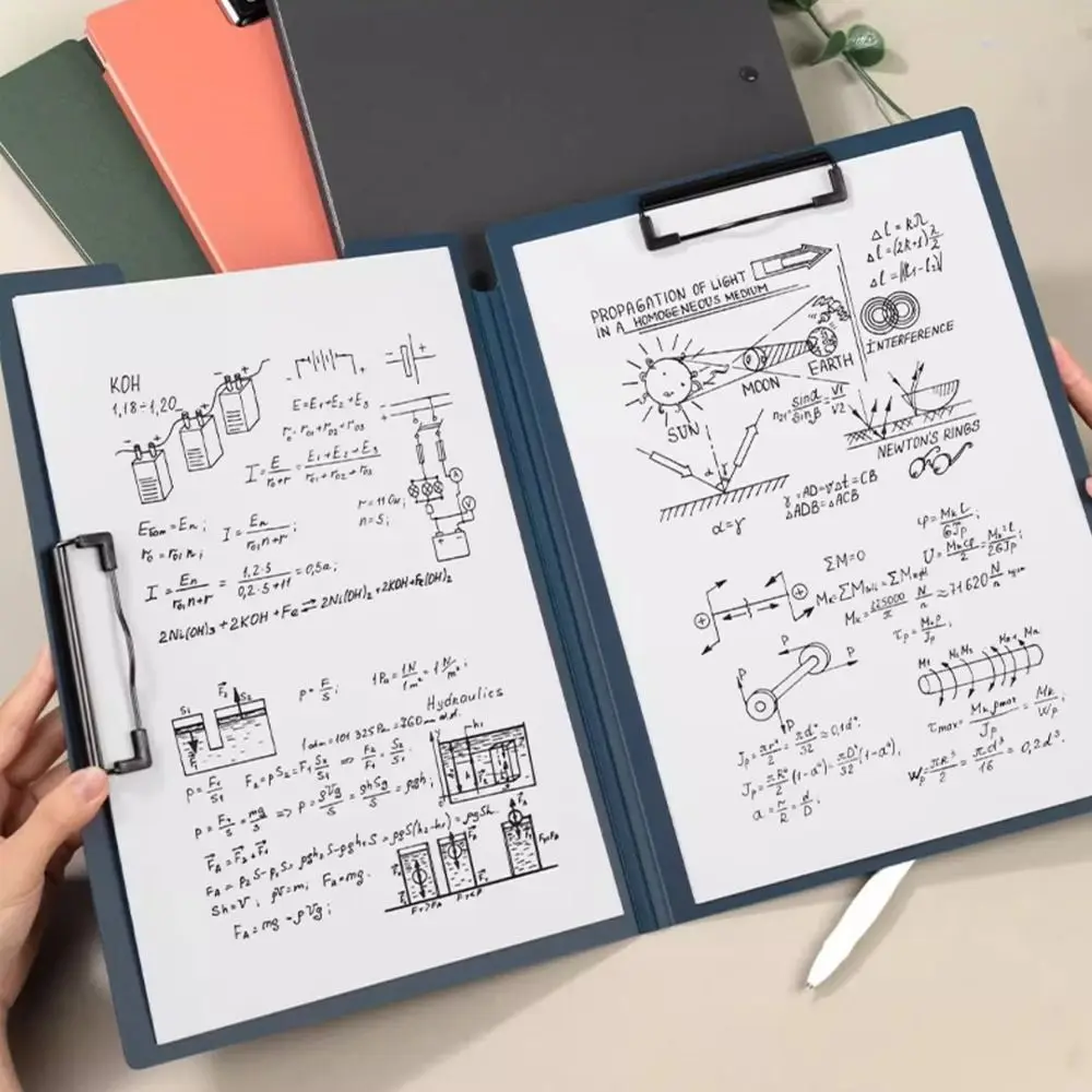 

New Portable Foldable Folders A4 To A5 Organize Artifacts File Contract Folders Versatile Test Paper Storage Tool