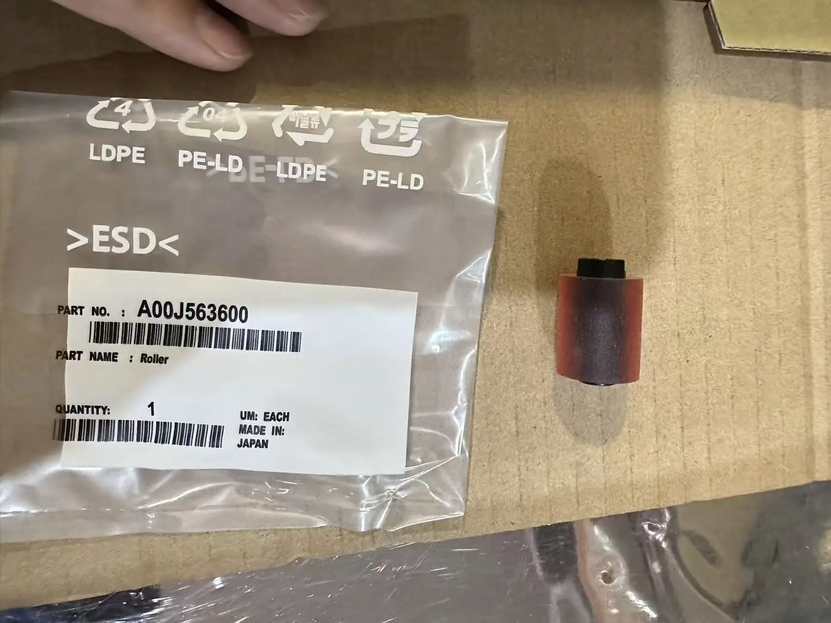 

50X A00J563600 bizhub 363 223 283 423 652 Pickup Roller for Konica Minolta C253 C353 C220 C280 C360 C451 C650 C452 C552 C652