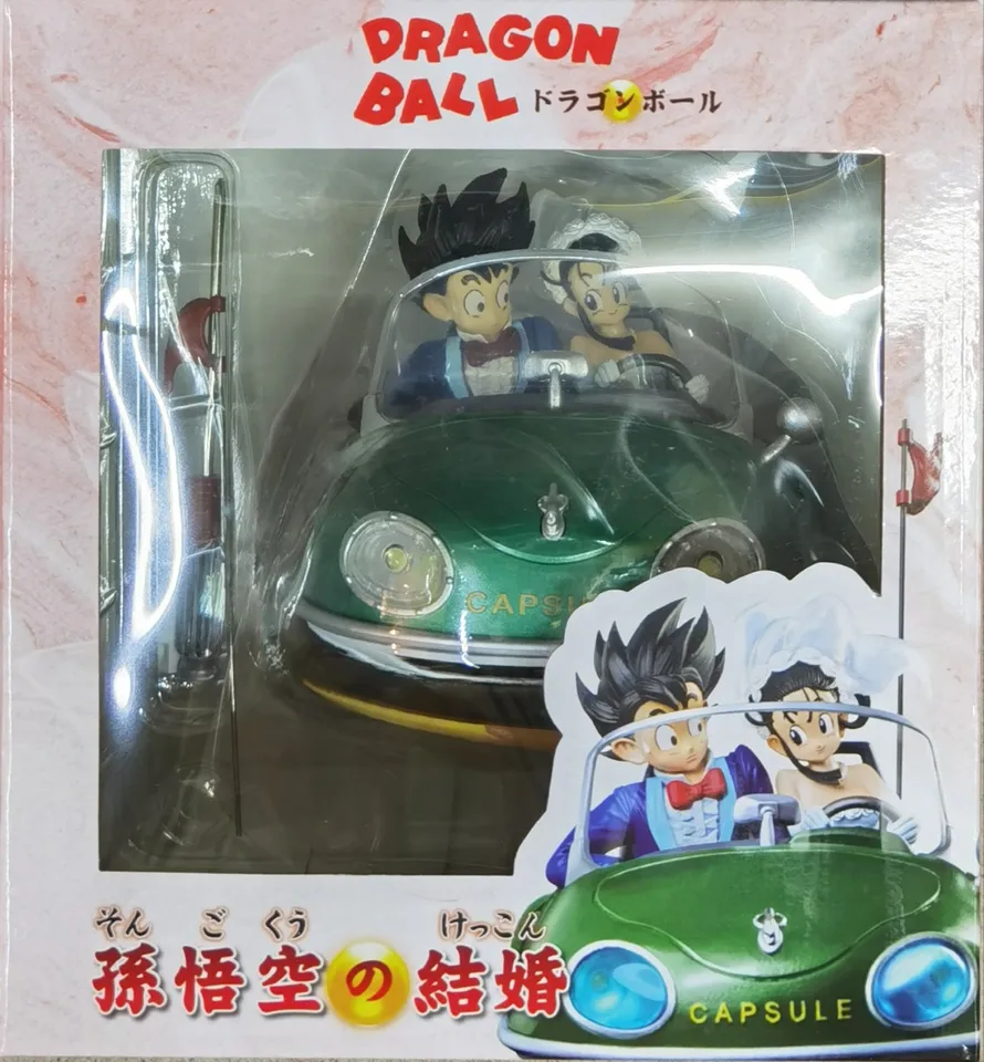 18 センチメートルアニメドラゴンボール孫悟空チチ結婚フィギュア車の