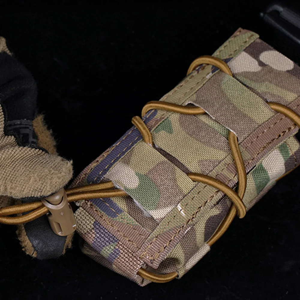 Tactical Tourniquet Pouch Versatile TQ Holder Quick Deploy Trauma Kit Storage Molle Clip Combat Belt Hunting Vest Accessories