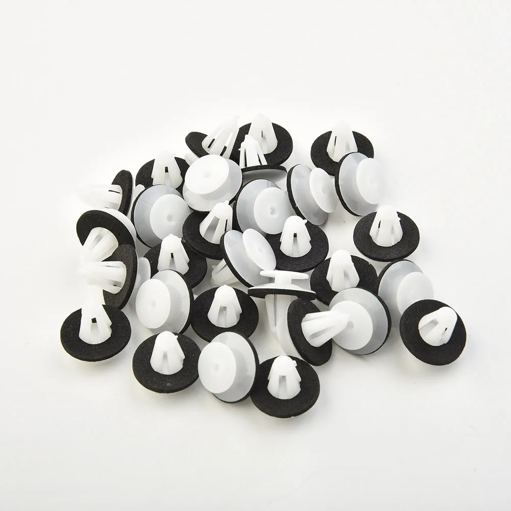 Auto Inner Door Panel Fastener Clip, Guarnição Rebite Retainer para Mercedes Benz R129, W202, W203, W211, 30Pcs
