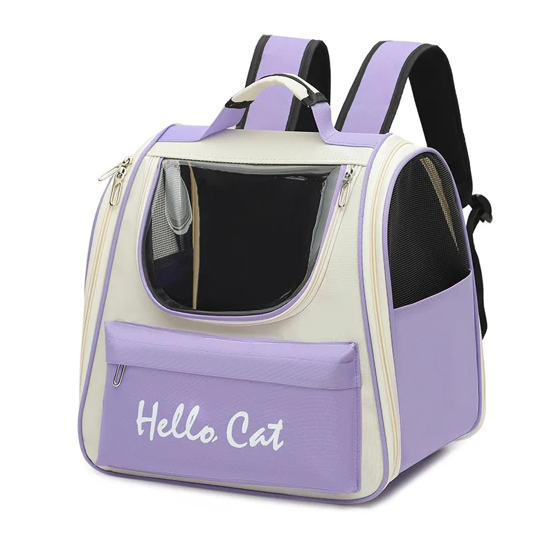 New Cat Bag, Dog Bag, Space Outing Backpack, Pet Bag, Portable Satchel Cat Bag, Large Quantity Wholesale Pet Backpack