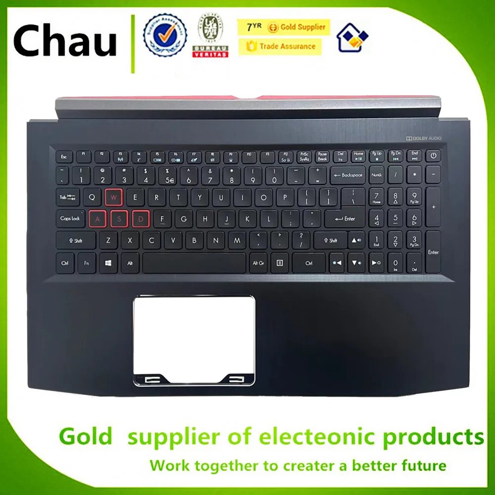 

New Acer KBOARD PREDATOR HELIOS 300 PH315-51 G3-571-77QK N17C G3-572 palmrest Keyboard cover with Single backlight