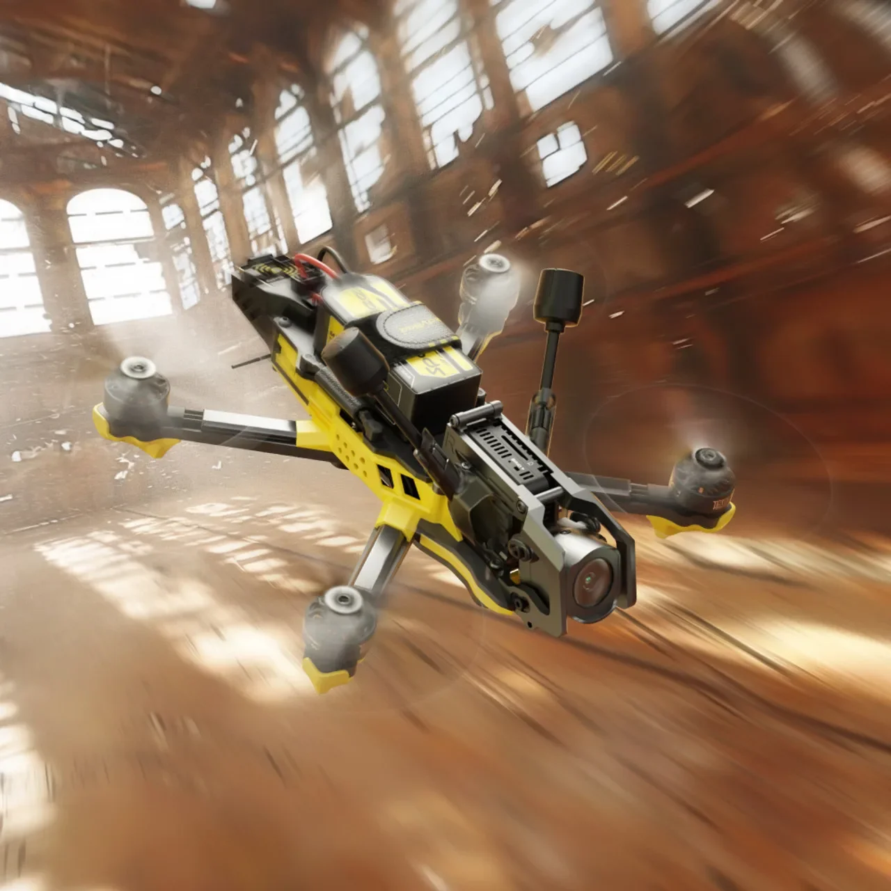 SpeedyBee Master 3X 3inch FPV Drone Freestyle Quadcopter - Power-versie (zonder kop) / (aluminium kop)