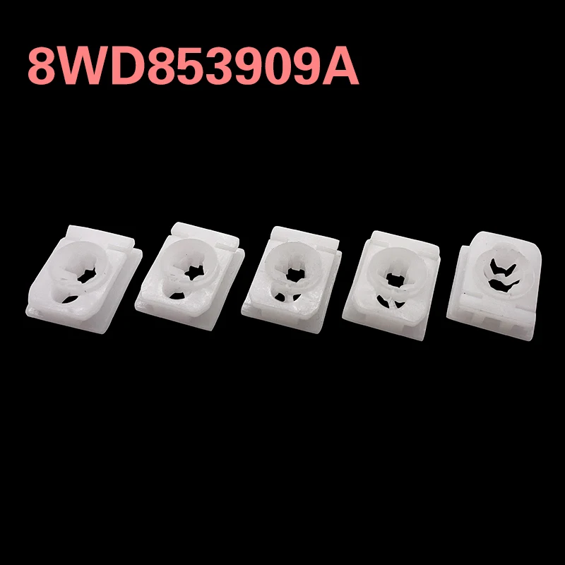 8WD853909A for Audi A4 B9 Side skirt edge guard, door sill lower edge beam decorative strip fixing clip 8WD 853 909A