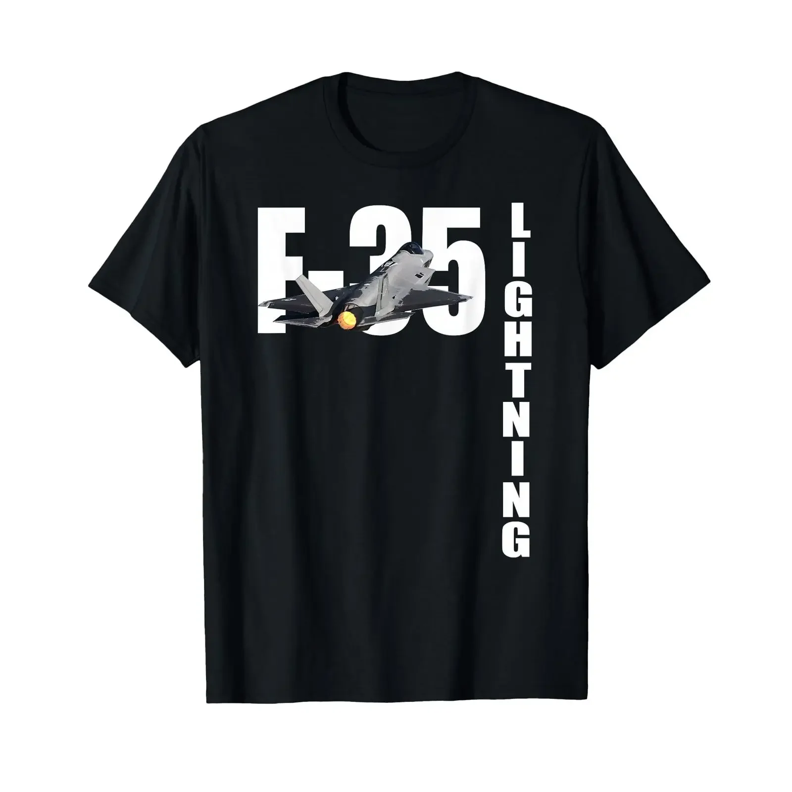 F 35 Lightning 2 F35 Fighter Plane T Shirt vintage Washed Versatile fashion graphic Unisex homme Breathable Stretched