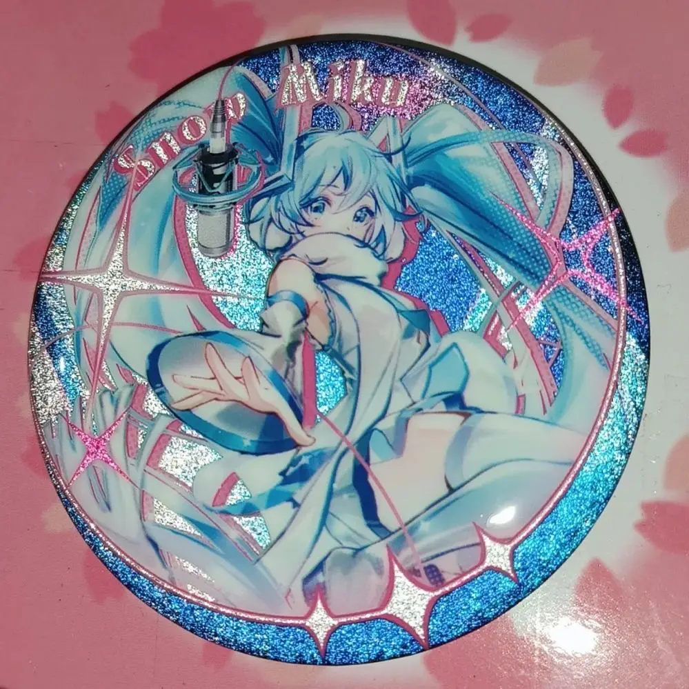 Nowa odznaka Hatsune Miku Hatsune Miku Project Diva Anime peryferyjne kreskówki oryginalność 58mm broszka plecak ozdoba osobowości