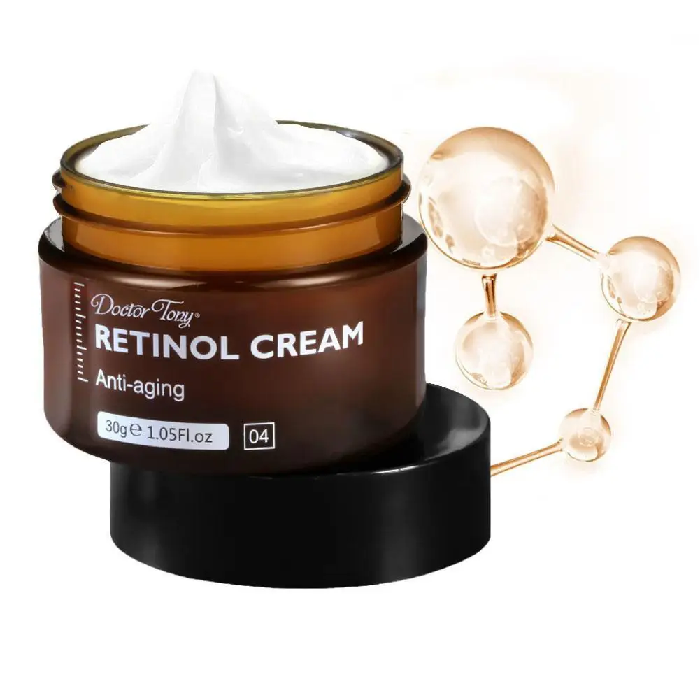 Crema Facial con Retinol, antienvejecimiento, reafirmante, Lifting, blanqueador, brillo, hidratante, cuidado de la piel Facial, 5/3/2/1 piezas