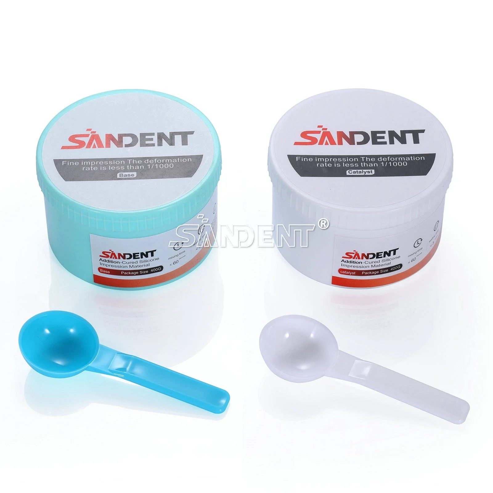 

Dental Impression Material Denu DuoSil Putty Set 800 g Hydrophilic