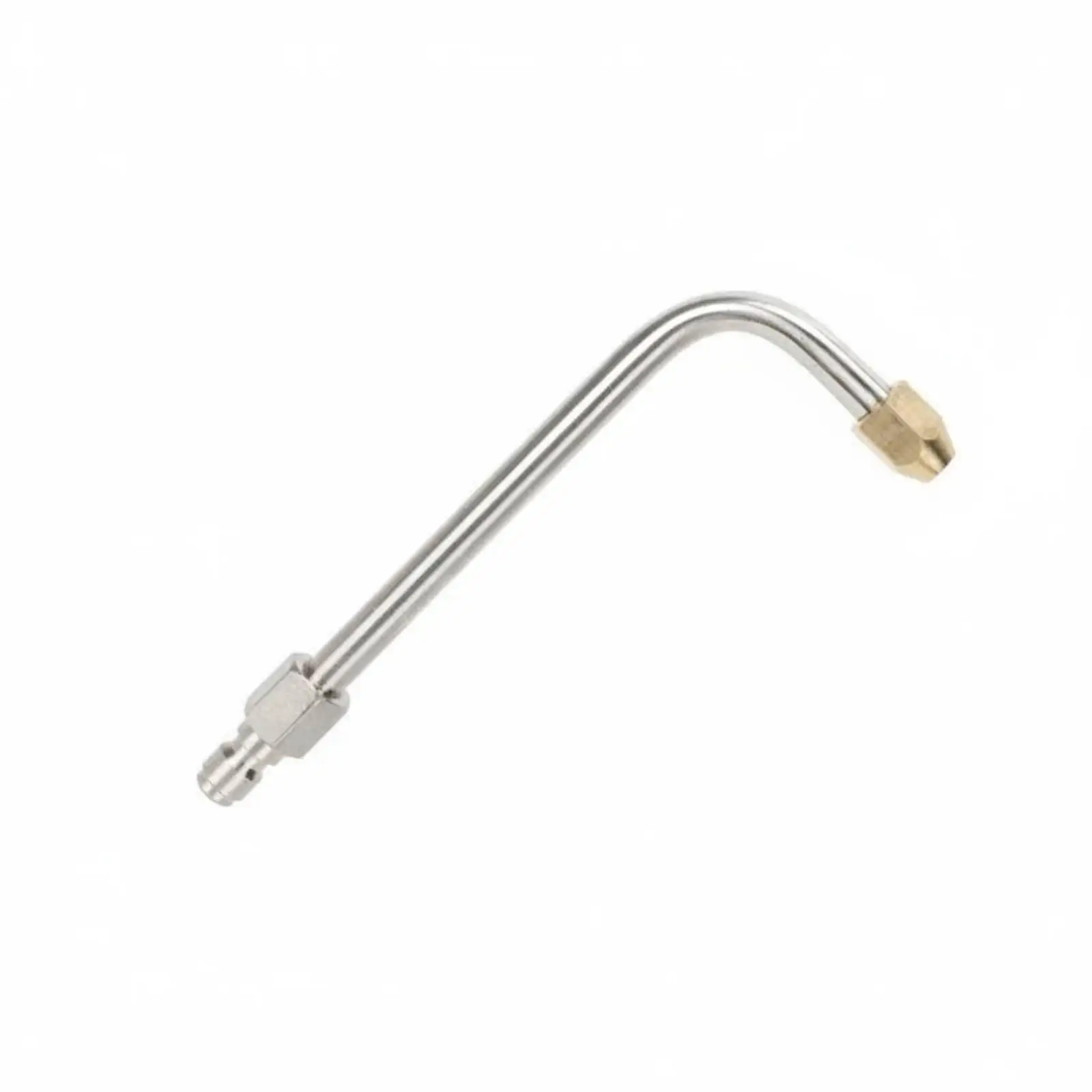 High Pressure Spray Nozzle U Type Extension Rod Stainless Steel Durable for Vehicle and Outdoor Wash