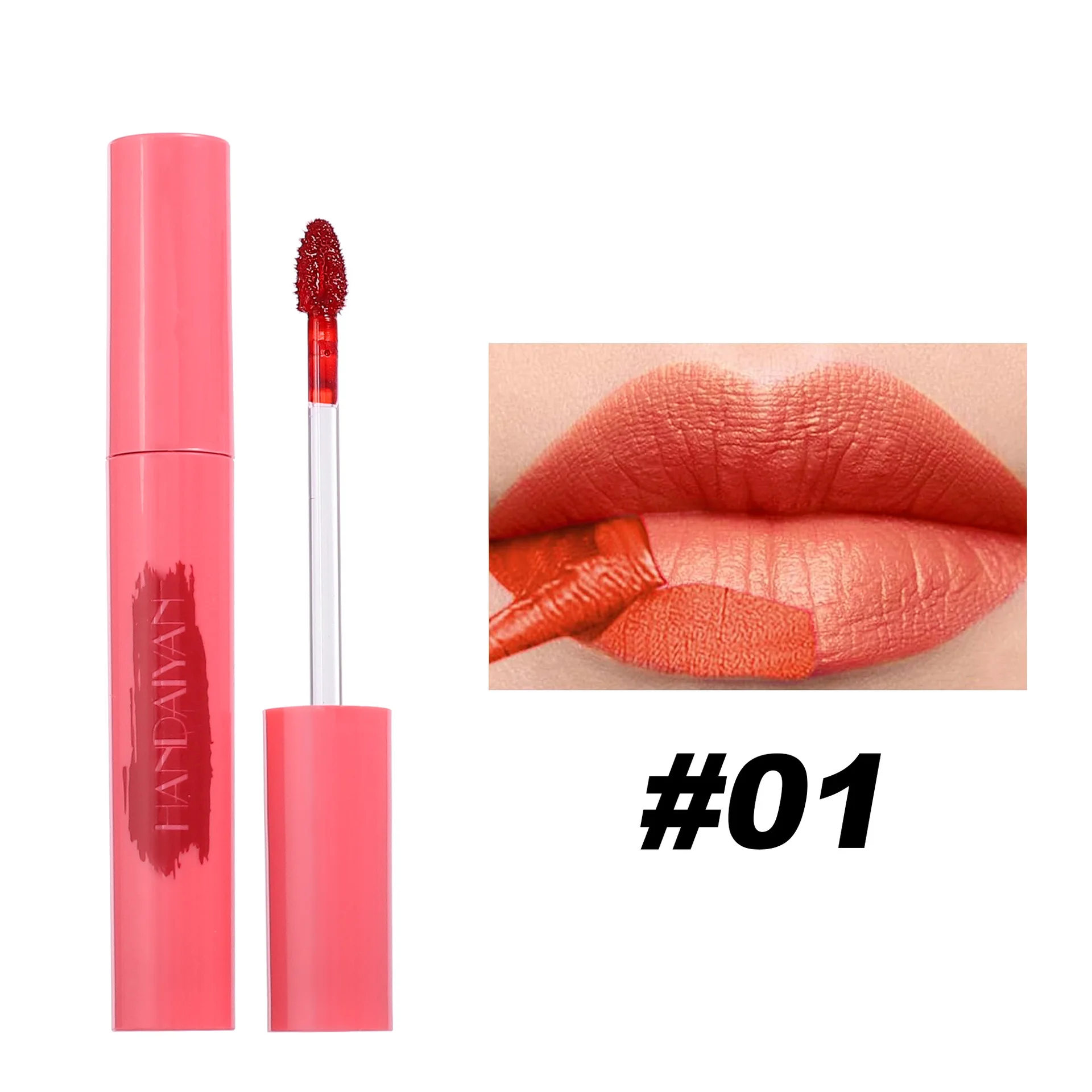 Waterproof Lip Liner Peel Off Tattoo Lipgloss Waterproof Long Lasting Matte Lip Tint Brown Contour Tear-off Lips Stain Cosmetic