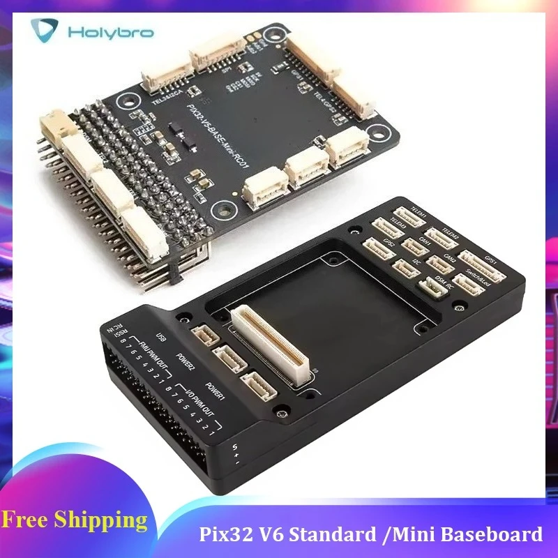 Holybro Pix32 V6 Standard Baseboard/ Mini Baseboard Be Used Pix32 V5,V6 and Any FC That Follow The Pix32 V6 Autopilot Standard