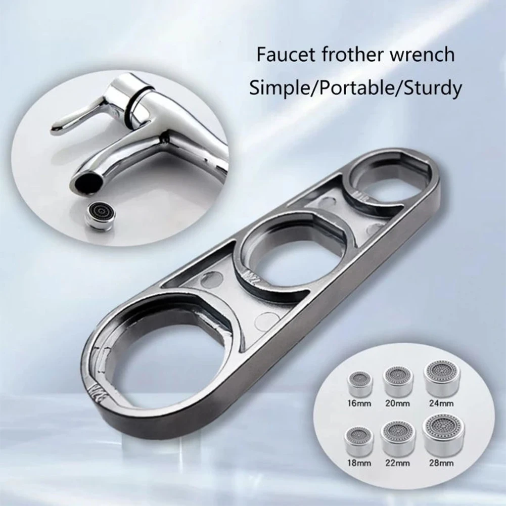 Faucet Aerator Wrench Flows Adjusting Faucet Aerator Removal Tool Multi-Purpose Sink Aerator Wrenches for Homeowners Plumbers