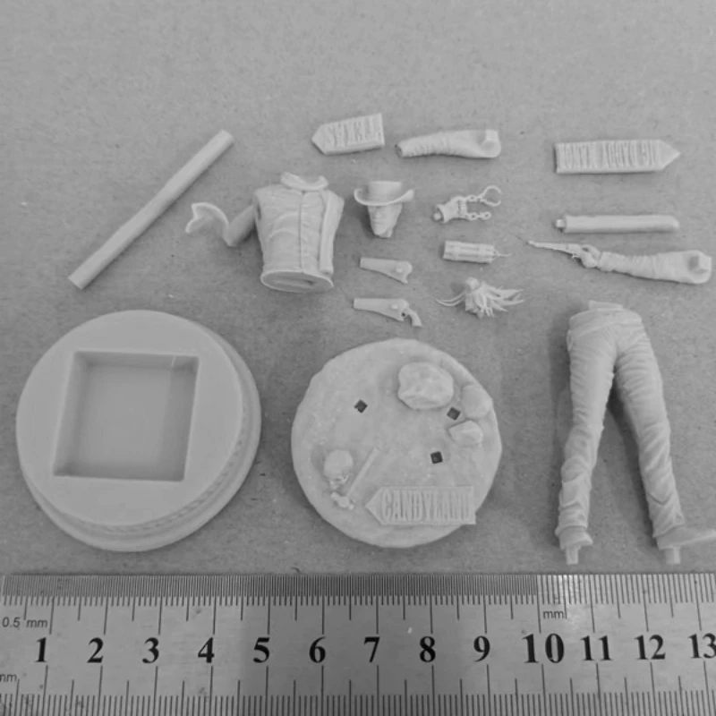 Django Resin Figures 1/24 Scale 75mm  Assemble Model Kit Unassembled and Unpainted Diorama Toys Free Shipping