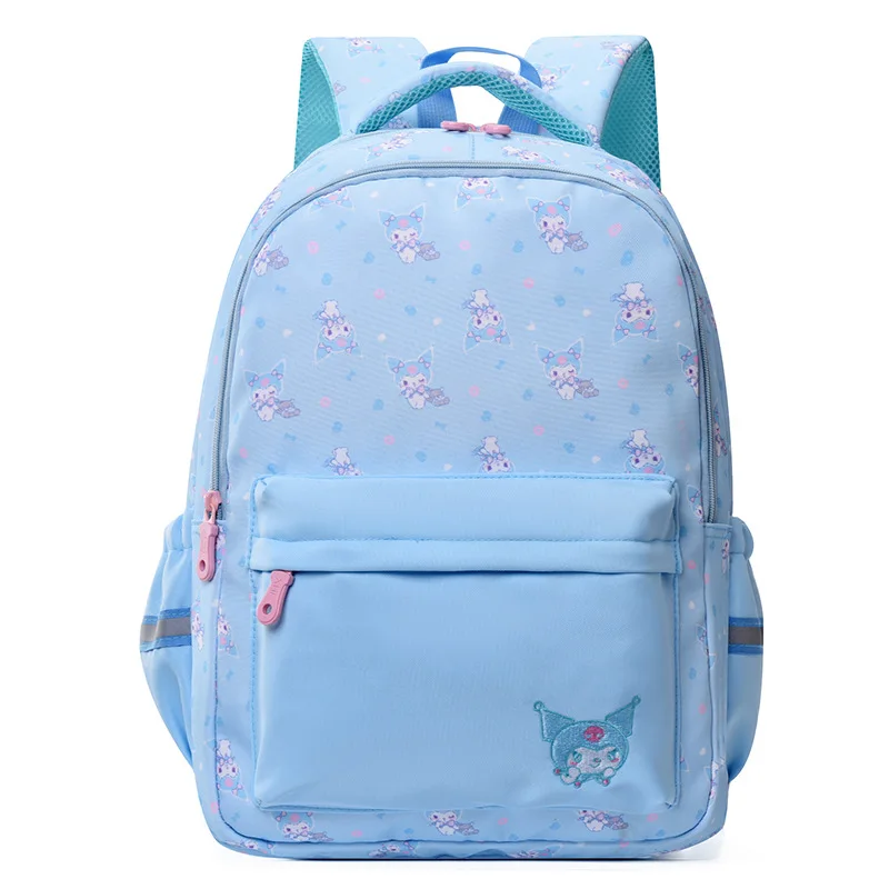 Kawaii Sanrio Hello Kitty Cinnamoroll Kuromi Bag Bag śliczny nadruk plecak o dużej pojemności Anime Figure Festival prezent