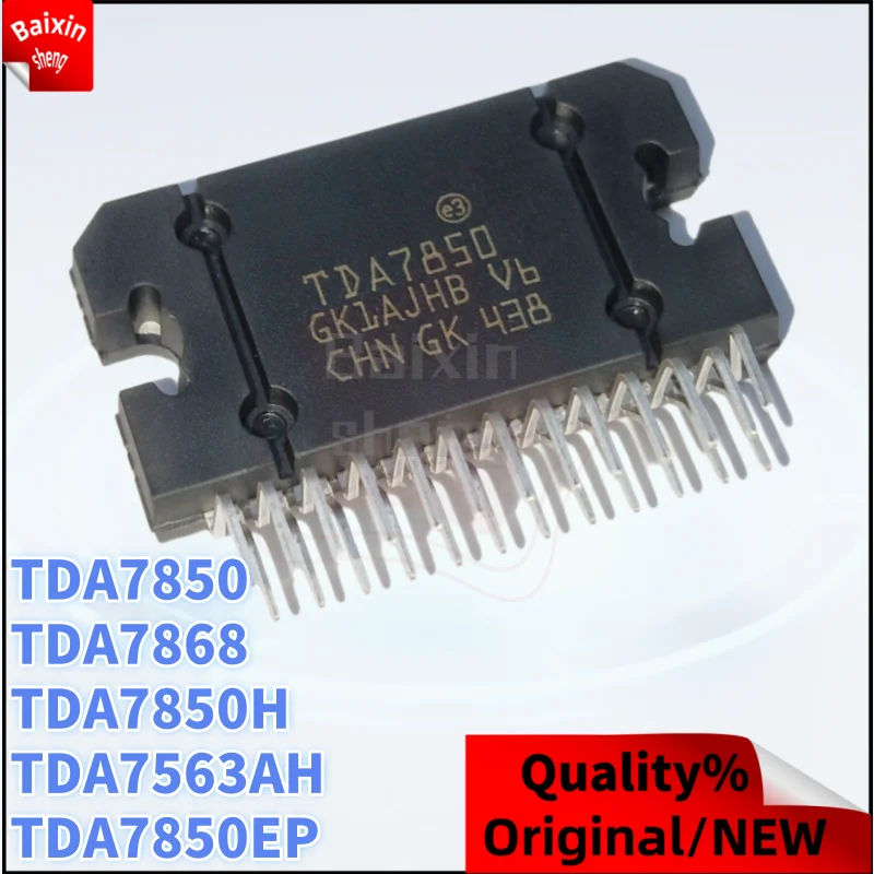 

10PCS : high quality TDA TDA7563AH 7563AH TDA7850 7850 TDA7850H 7850H TDA7868 7868 TDA7850EP 7850EP ZIP25 Audio high-power chip