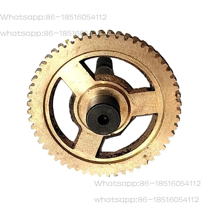 

1Pcs 7D Motor Turbine Motor Copper Gear 55 Teeth Spline Shaft Garage Door Accessories