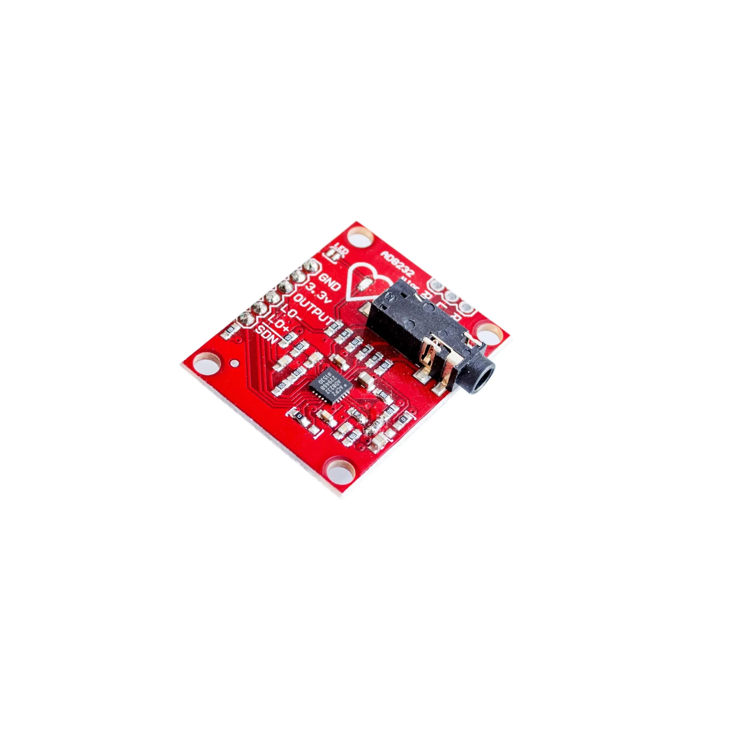 Ecg module AD8232 ecg measurement pulse heart ecg monitoring sensor module kit