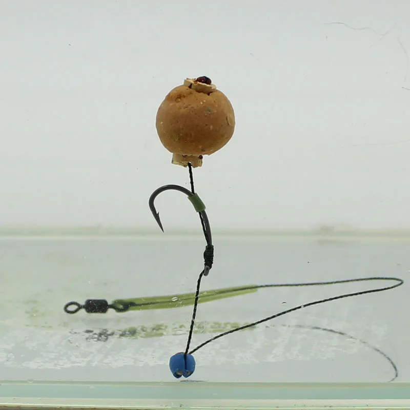 Cebo de carpa boilies emergentes Zig para aparejo Chod - imagen 5