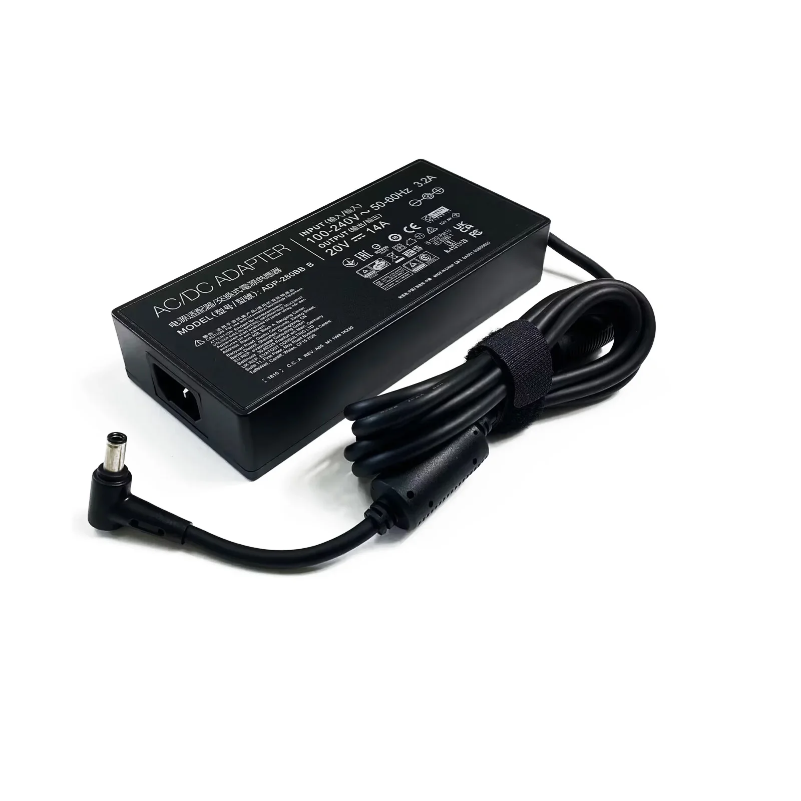 Imagem -04 - Carregador do Adaptador da C.a. do Portátil Asus 17 G733z G732lxs G733zs G713rw G733zw G732lv G73 17 se G733 15 G533zx W590g6t G70 20v 14a