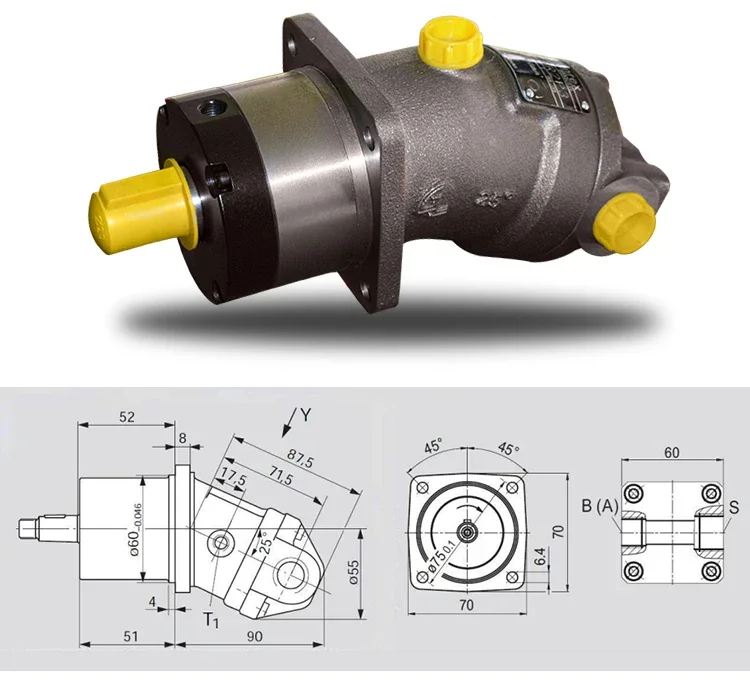 Metering pump for PU:A2FK fixed PU pump