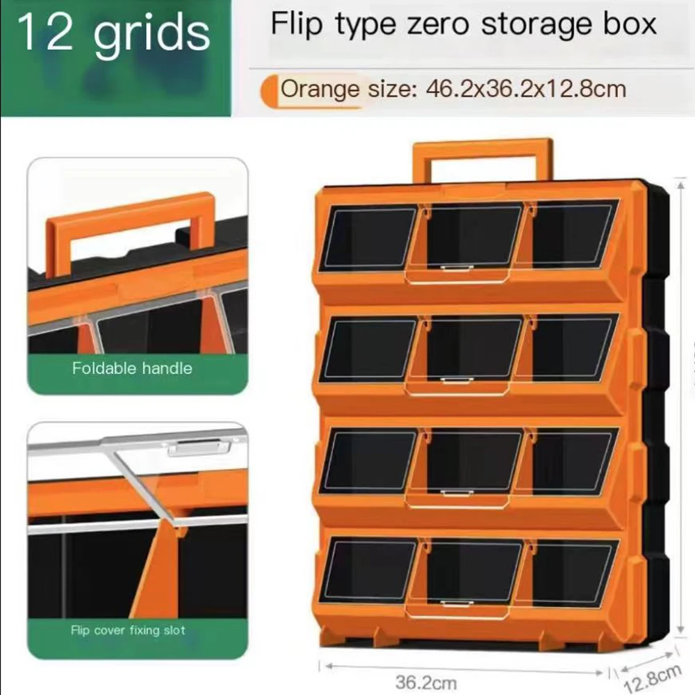 High Quality Tool Case Toolbox Parts Bx Classification of Ark Multi-grid Drawer Type Lego Building Blocks Case Component Box