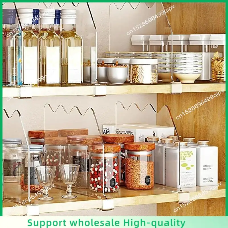 

ABSF Home Acrylic Shelf Dividers For Closet Organization - Closets Shelf And Closet Separator For Storage Organization