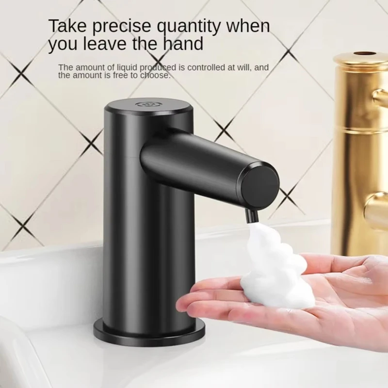 ABVJ-Countertop Sink Faucet Soap Dispenser Infrared Induction Automatic Soap Dispenser Bathroom Dispensers Liquid