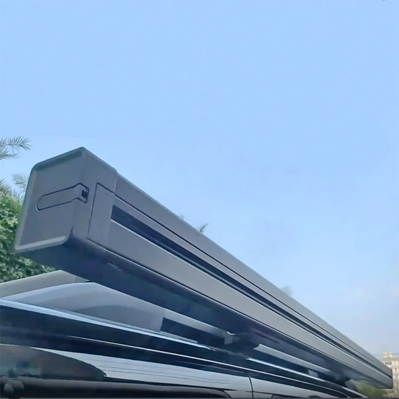 2.5*2.5M Semi-automatic Aluminum Case Car Roof Side Awning 4x4 4wd Awning For Caravan,Camper Accessories