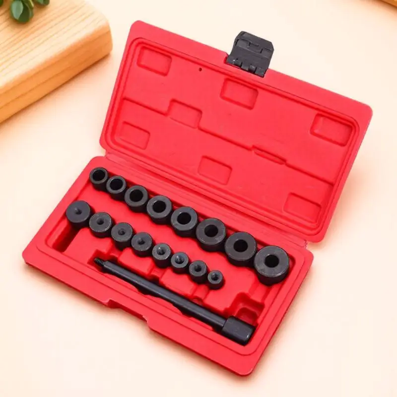 

17pcs Alignment Tool With Biconical Plate For Flywheel Hole Clutch Installation On Light Commercial Vehicles Clutch