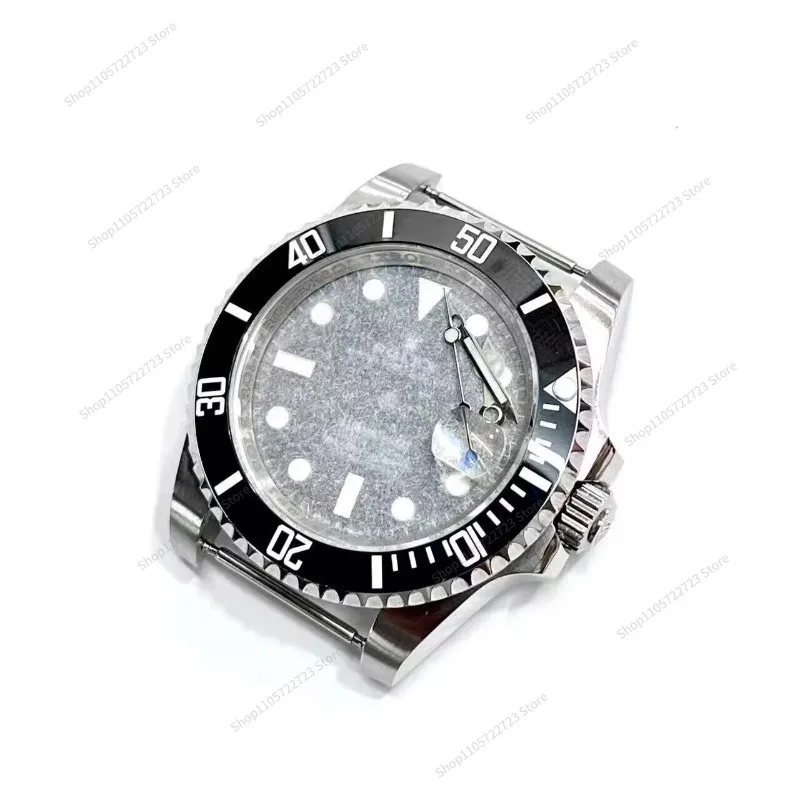 For Full Watch Case Assembly Custom Watch Parts Diving Style Watch Shell Kit Compatible with 8215 M-series Movement