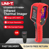 UNI-T Thermal Imaging Camera UTi260B+ UTi165B+ -20℃~550℃ High Resolution Infrared Thermal Imager For Repair Pipeline Detection