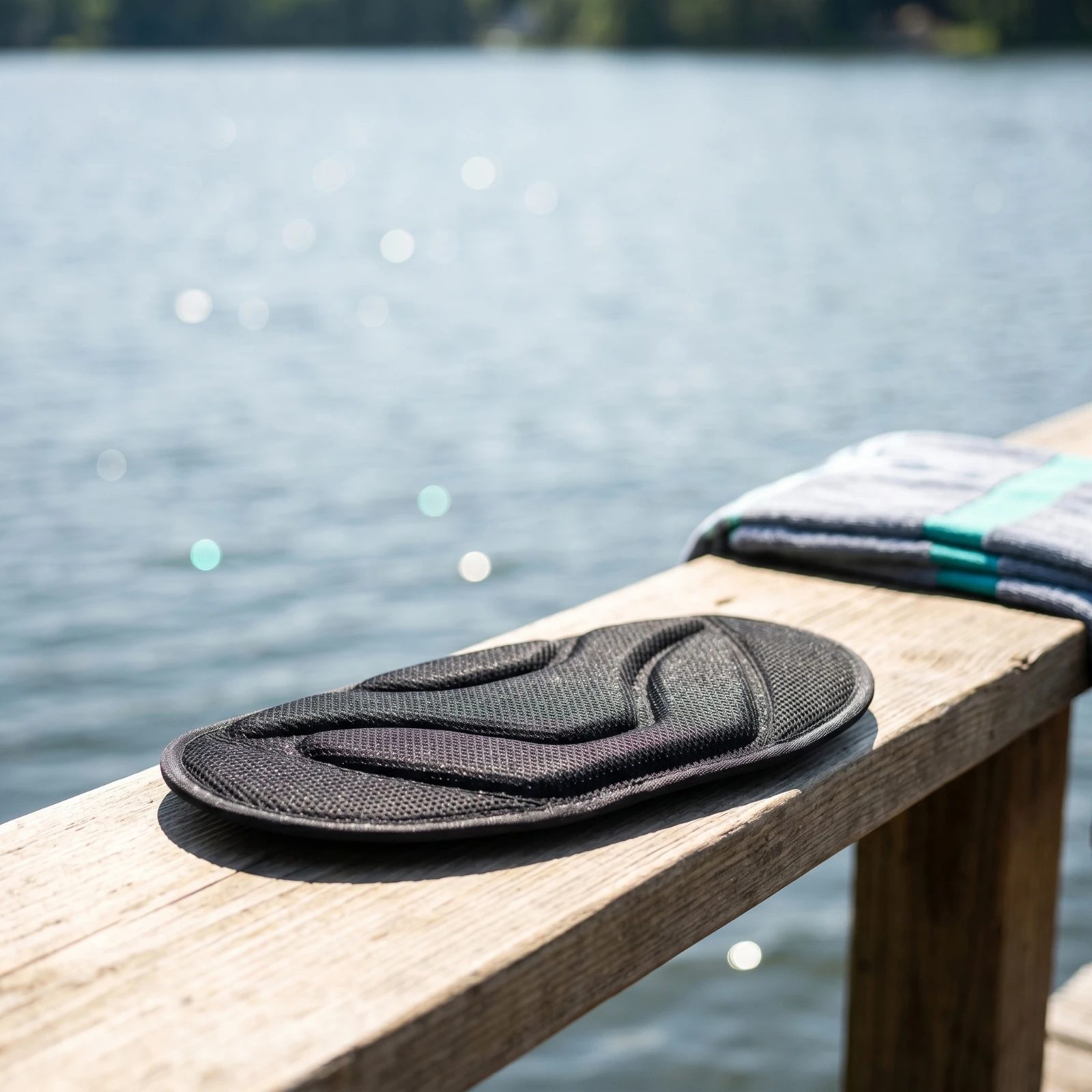 Kayak Seat Back Cushion Molded Kayak Backrest Cushion Cushioned Comfortable for Kayakers, Kayaking, Paddling