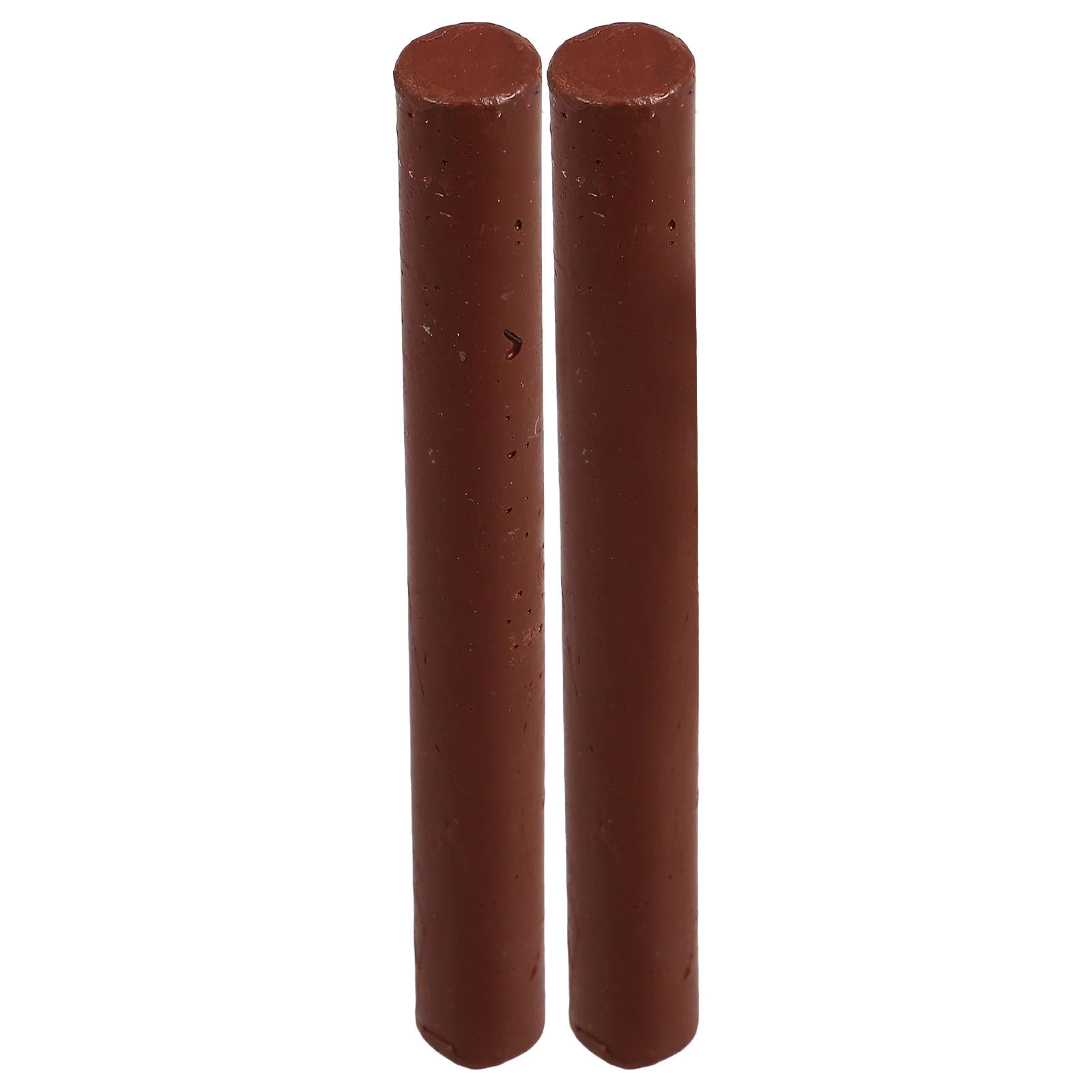 2pcs Furniture Repair Wax Filler Sticks Dark Brown Wood Scratch Remover Pen For Tables Cabinets Floors Wood Markers Restoration