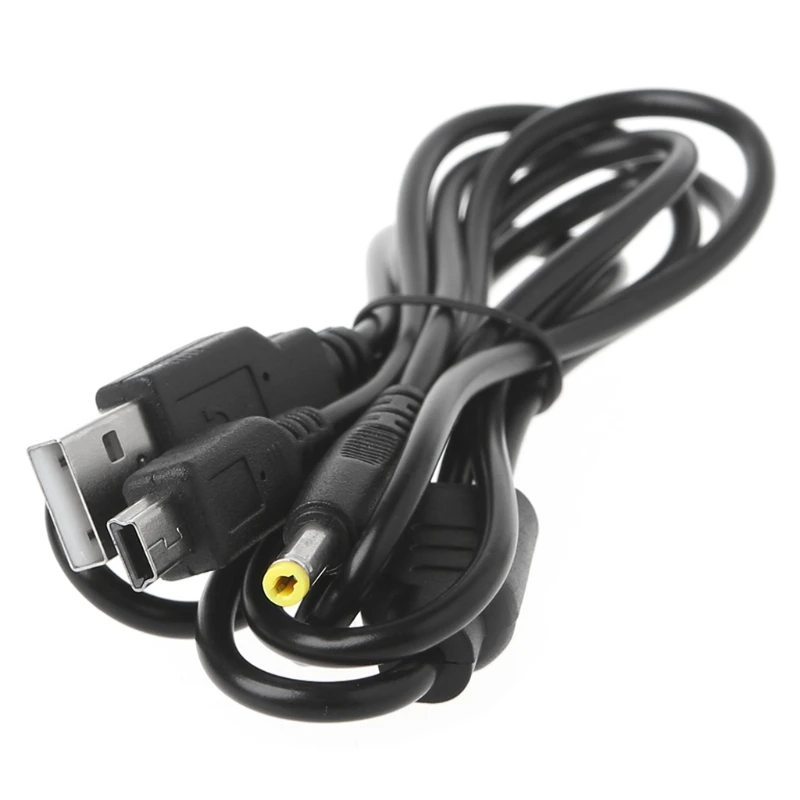 2-In-1 USB Data Cable Charger Cord Charging for PSP 2000 3000 Game Console Accessories - 1.2 for m