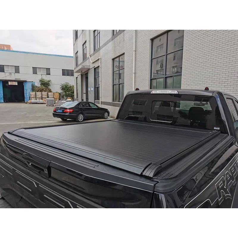 

Pickup Truck Bed Covers Electric Hardtop Tonneau For Hilux REVO 2015+ Automatic Rolling