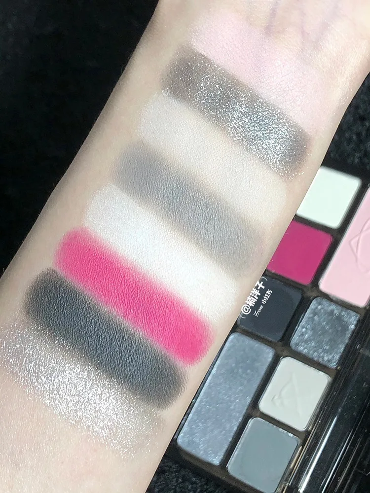 SHEDELLA-Ombre à barrage d'amour en résine, poudre noire, maquillage tronqué CP, 8 couleurs